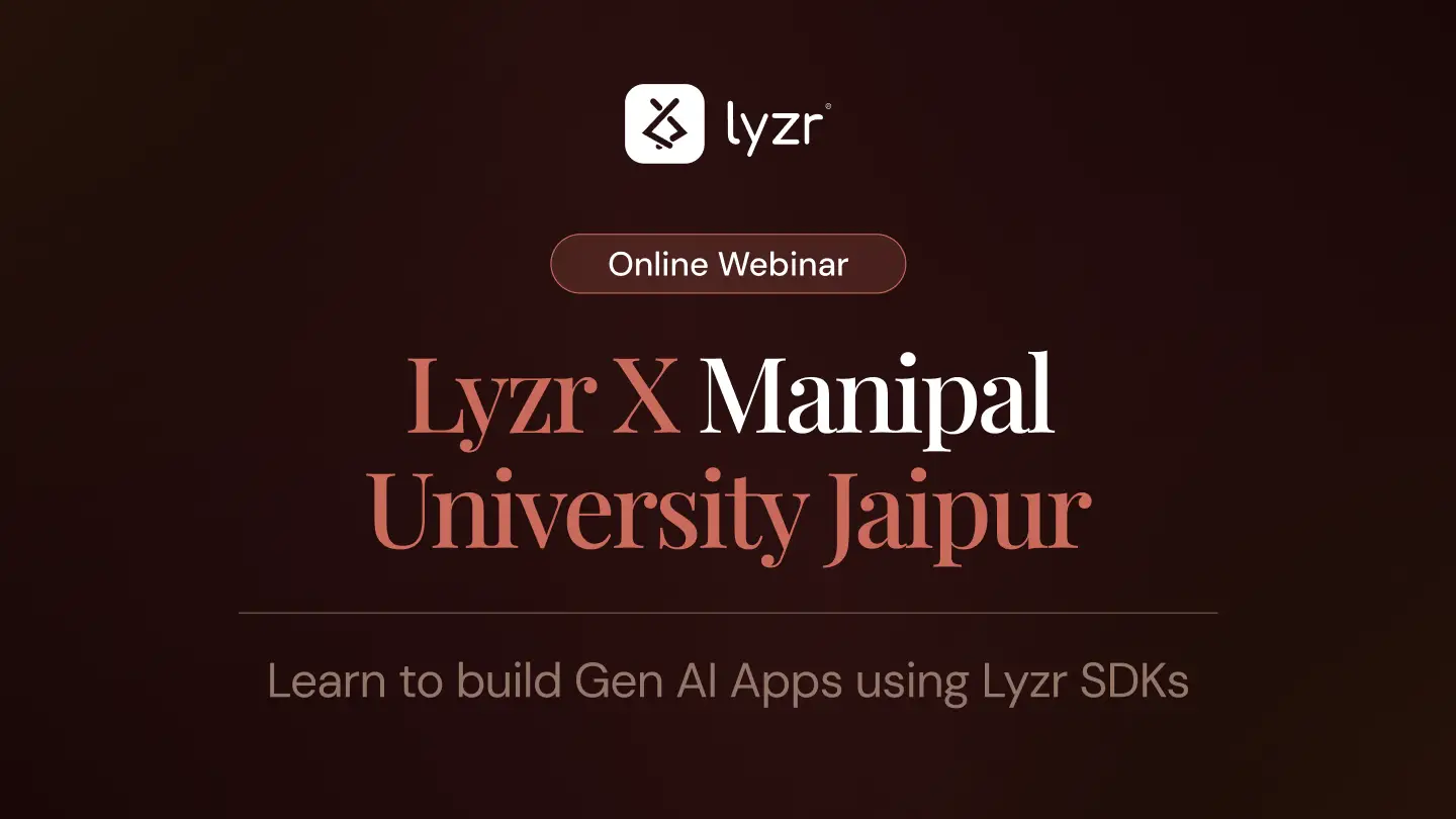 University students build Gen AI Apps using Lyzr SDKs