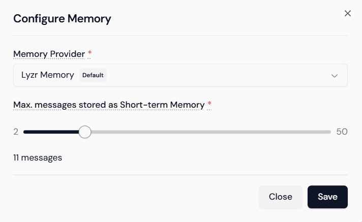 Memory Management in Lyzr Agent Studio 1 image 1