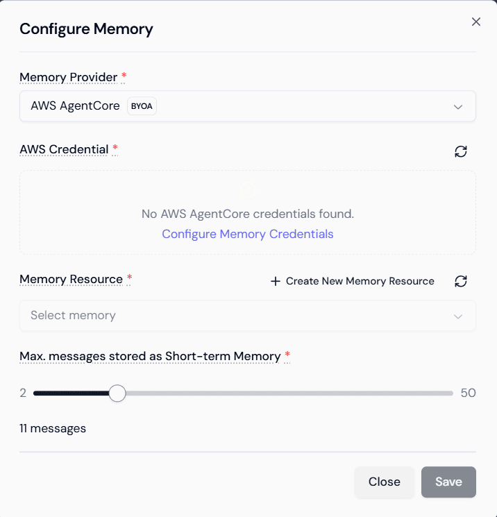 Memory Management in Lyzr Agent Studio 3 image 3
