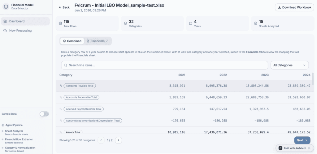 How a Leading Private Equity Firm Reduced Financial Model Preparation From 10 Hours to Under 5 Minutes with Lyzr 4 image 7