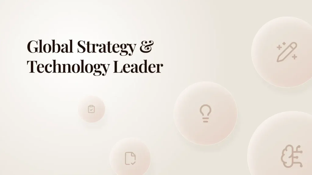 Agentic idea evaluation, built for a global professional services firm.