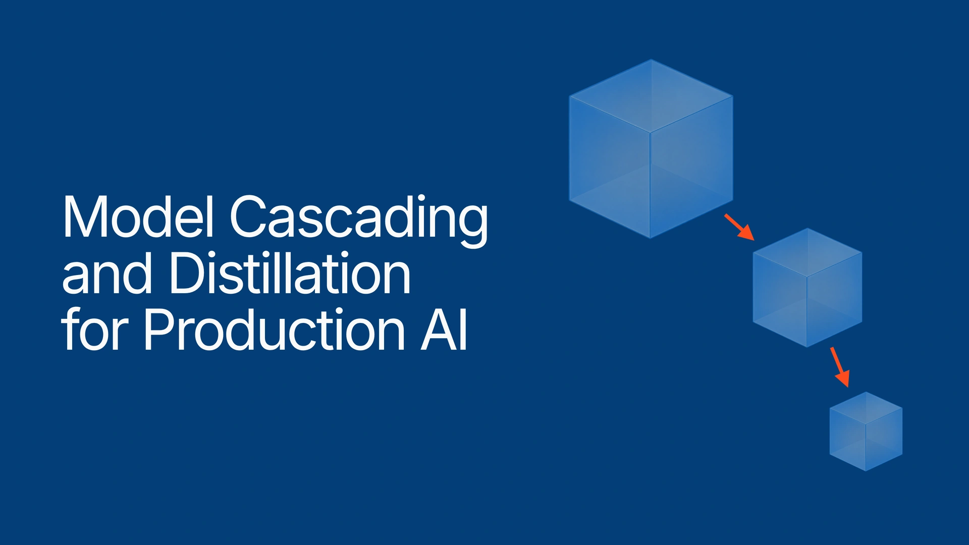 Model Cascading and Distillation for Production AI: A Guide 